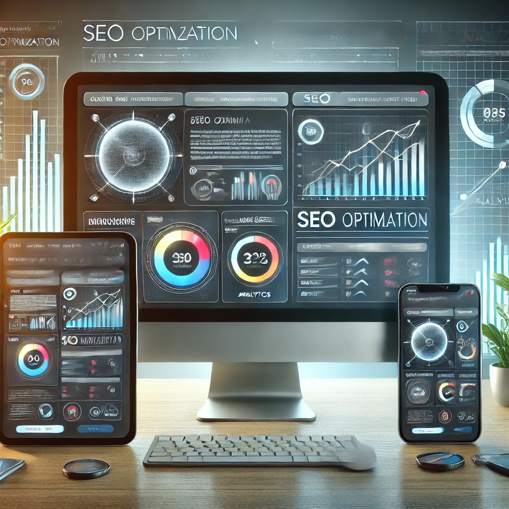 responsive design, SEO optimization, and digital marketing success